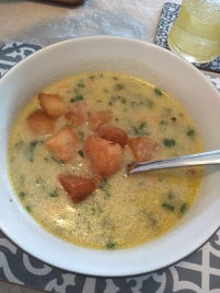 Potato Soup with Carrots and Celery